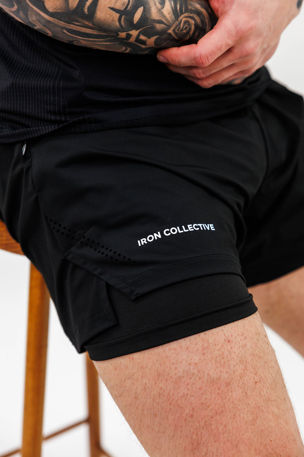 Black 5inch shorts