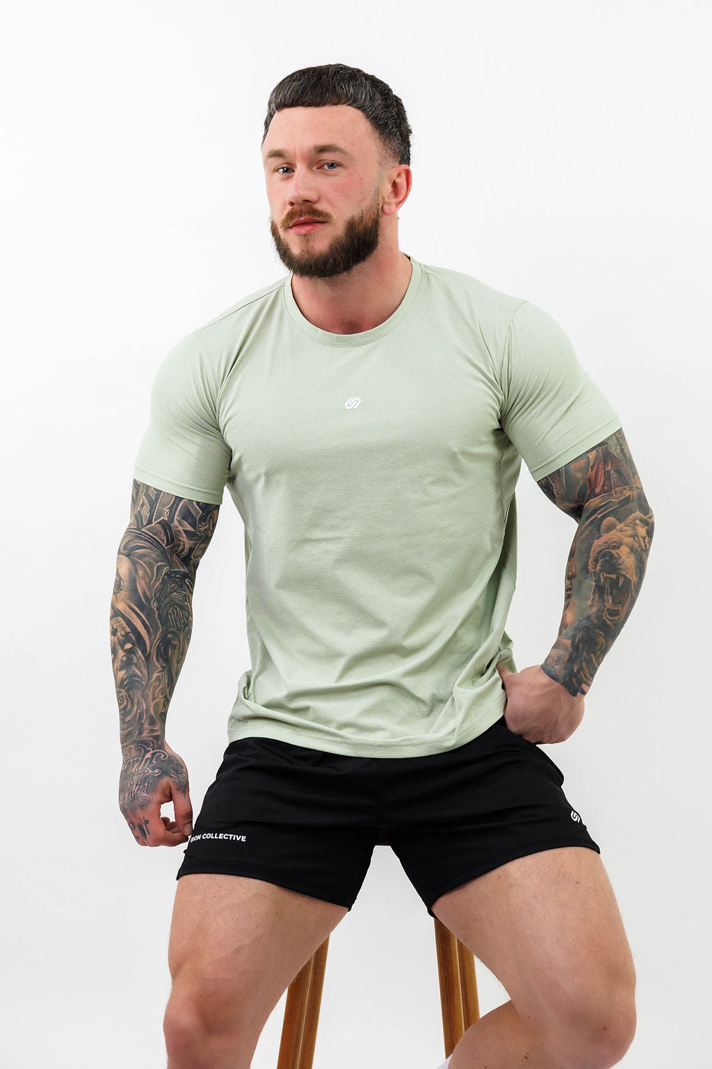 Lime breathable top