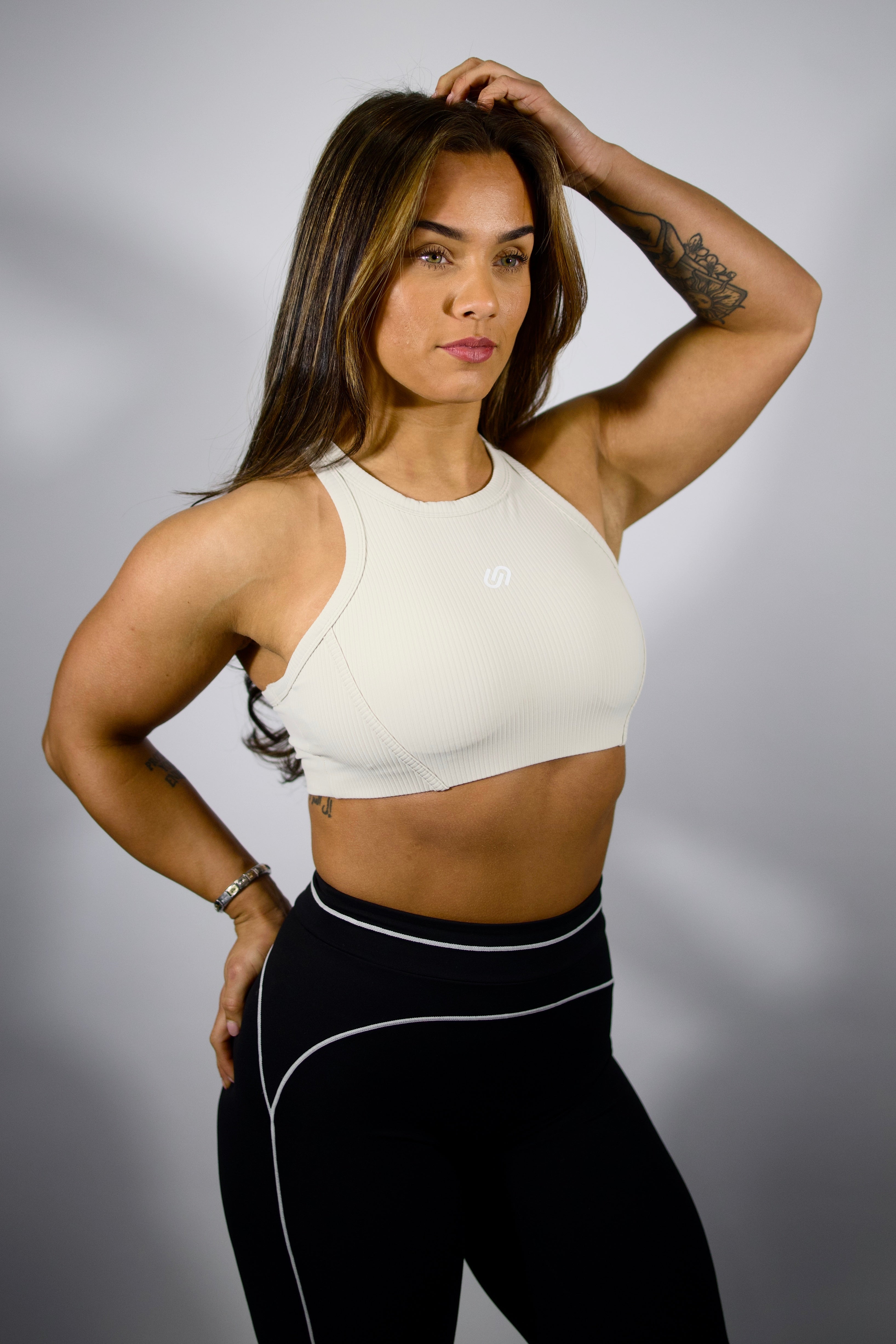 Ribbed vest top